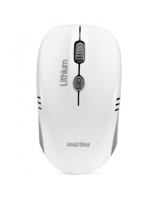 Мышь Smart Buy  344 CAG-WG          (Nano,1000dpi,Optical) White-Grey Беспр..