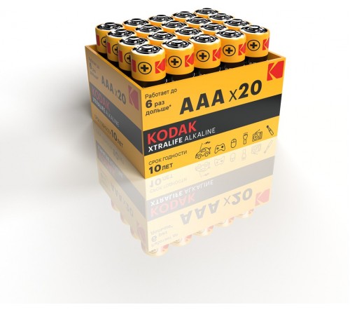 Батарейка KODAK             LR03  Alkaline  20 bulk XTRALIFE Alkaline (20)