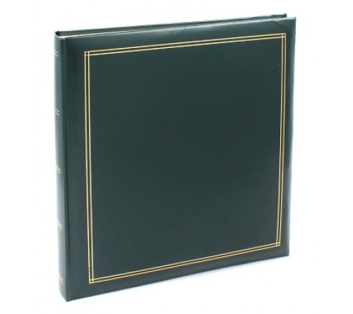 Ф/альбом MIRA 30 магнитных листов (30*33) FMA-VBBSA30 - 101  книжный переплёт, винил, зеленый   (12)
