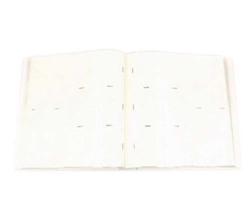 Ф/альбом MIRA 500 ф.FMA-VBBM500 - 104, кн.пер, винил, белый, классика              (12)