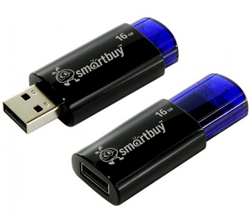 USB Флеш-Драйв  16Gb  Smart Buy Click