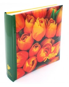 Ф/альбом MIRA 200 ф.FMA-BBM200 - 208 Цветы, Книжный переплёт    (12)..