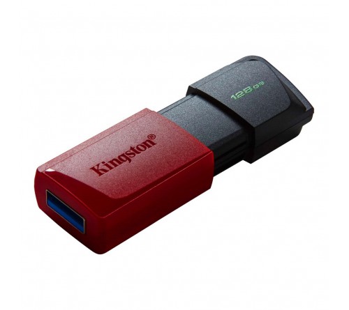USB Флеш-Драйв128Gb  Kingston  DT Exodia M USB 3.2 Black-Red Сдвижной колпачок