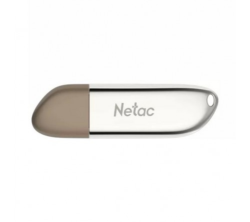 USB Флеш-Драйв    8Gb  Netac U 352 Silver Metal
