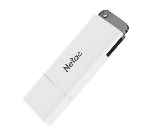 USB Флеш-Драйв    8Gb  Netac U 185 White