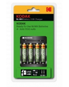 Зарядное устройство  KODAK         USB Overnight charger with 4 x 1100 mAh ..