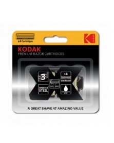 Сменные кассеты для бритья Kodak Premium Razor 3 лезвия 4 штуки (96) (30425..