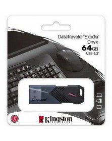 USB Флеш-Драйв  64Gb  Kingston  DT Exodia Onyx USB 3.2..