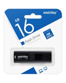 USB Флеш-Драйв  16Gb  Smart Buy Fashion USB 3.0 Black..