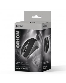 Мышь Perfeo  Orion                          (USB, 1000dpi,Optical) Black-Gr..