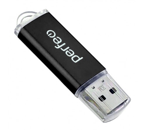 USB-картридер  Perfeo (PF-VI-R025 Black)  MicroSD Black (PF_C3798)
