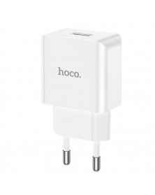 Сетевое Зарядное Устройство 220V- 1*USB выход   Hoco C106A  2.1A White..