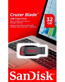 USB Флеш-Драйв  32Gb  SanDisk  CZ50 Cruzer Blade Color Mix..