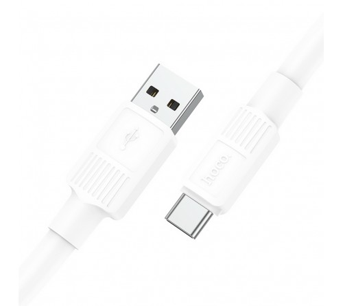 Кабель  USB - Type C Hoco X 84 1.0 m,3.0A, White,коробочка Пластик