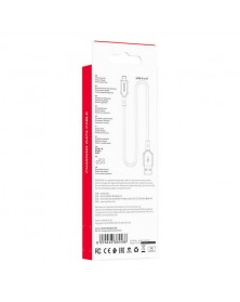 Кабель  USB - 8-pin Borofone BX 70 1.0 m,2.4A Black,коробочка Пластик