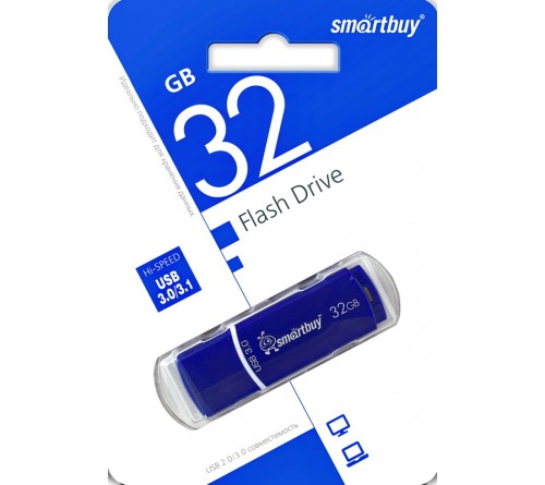 USB Флеш-Драйв  32Gb  Smart Buy Crown USB 3.0