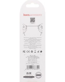 Кабель  USB - Lighting iPhone Hoco X 88 1.0 m,2.4A, Black,коробочка Пластик..