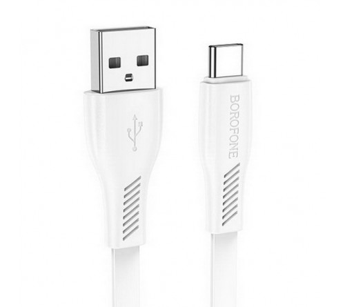 Кабель  USB - Type C Borofone BX 85 1.0 m,3.0A White,коробочка Пластик