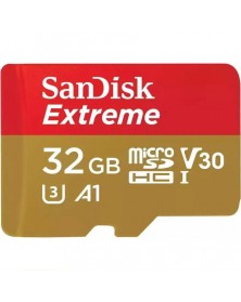 Карта памяти  MicroSDHC     32Gb (Class  10)  Sandisk  без Адаптера Extreme..