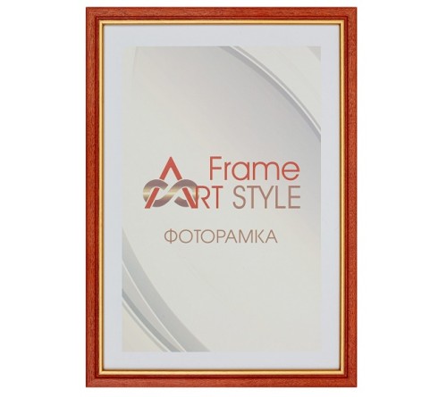 Ф/рамка Сосна New Framing 21*30  c15 001 Красный 3  с золотой полоской (24)