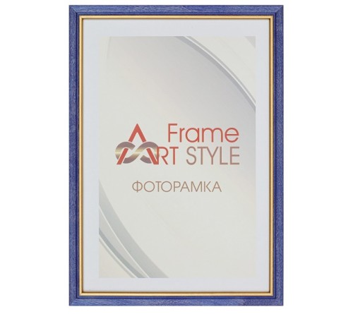 Ф/рамка Сосна New Framing 21*30  c15 056 Фиолетовый 3 с золотой полоской  (24)