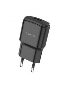 Сетевое Зарядное Устройство 220V- 1*USB выход   Borofone BA 48A  2.1A Black..