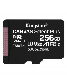 Карта памяти  MicroSDXC   256Gb (Class  10)  Kingston UHS-1 U1  без Адаптер..