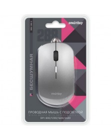 Мышь Smart Buy  288 G                     (USB,   800dpi,Optical) Grey Meta..