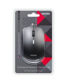 Мышь Smart Buy  288 K                     (USB,   800dpi,Optical) Black Без..