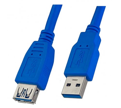 Кабель  Perfeo (U4603) USB3.0 A вилка - USB3.0 A розетка 1.8м  пакет (  20) Удлинитель