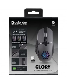 Мышь DEFENDER    GM 514   Glory            (Nano,3200dpi,Optical) Black Игр..