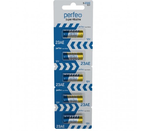 Батарейка Сигналка  PERFEO           A23     12V (  5BL)(70) Super Alkaline