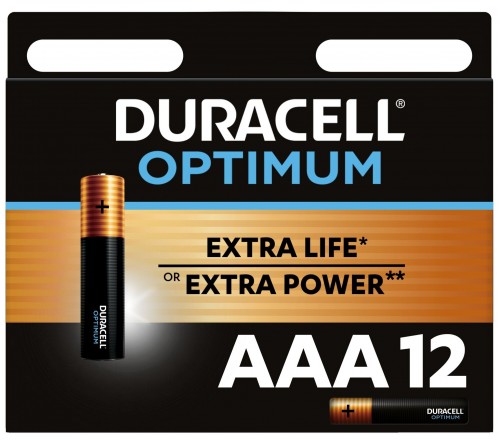 Батарейка DURACELL      LR03  Alkaline  (  12BL)(96)  OPTIMUM