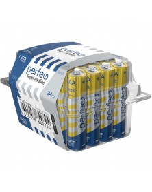 Батарейка PERFEO          LR03  Alkaline  (24)(120)  Plastic Box 24  Super ..