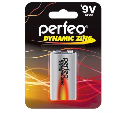Батарейка Крона  PERFEO         6F22-1BL  (20) SUPER Dynamic Zinc