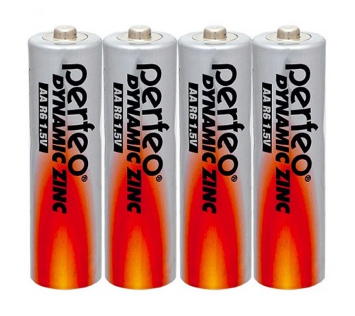 Батарейка PERFEO            R6  Shrink 4  Dynamic Zinc  (60)(1200)