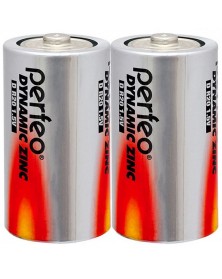 Батарейка PERFEO          R20  Srink 2  Dynamic Zinc  (24)(240)..