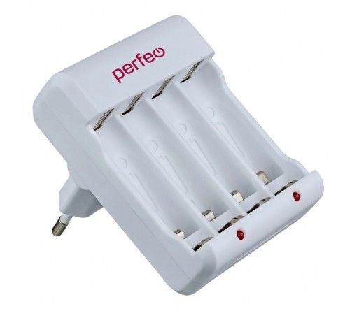 Зарядное устройство  PERFEO PF-VN-420 Ni-MH/CD, 220V, 4 слота, AA/AAA (1/80)