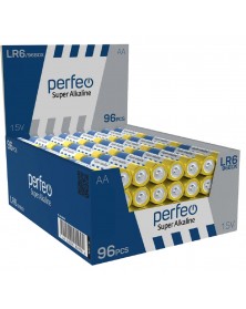Батарейка PERFEO            LR6  Alkaline  96 BOX (96)(384)  Super Alkaline..