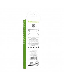 Кабель  USB - 8-pin Hoco X  89 1.0 m, 2.4A, Black, коробочка Нейлон