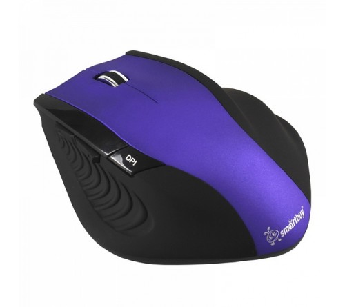 Мышь Smart Buy  613 AG-PK             (Nano,2000dpi,Optical) Black-Purple Беспроводная Блистер