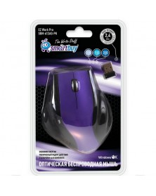 Мышь Smart Buy  613 AG-PK             (Nano,2000dpi,Optical) Black-Purple Б..
