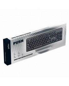 Клавиатура Perfeo  Push                                    (USB,M-M) Black ..