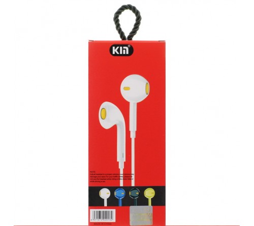 Гарнитура KYIN K 802                        (EarPods     )             (  9) White  HiFi ДУ