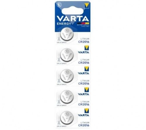 Батарейка VARTA              CR2016  ( 5BL) Lithium 3V  ( 100)(500)  6016