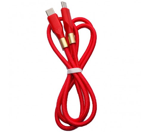 Кабель  USB - Type C Borofone BX 92 1.0 m,3.0A Red,коробочка
