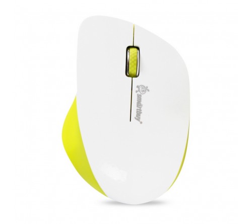 Мышь Smart Buy  309 AG-WL            (Nano,1000dpi,Optical) White-Lemon Беспроводная Блистер
