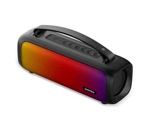 Миниспикер Smart Buy (SBS-5310) Fighter         Bluetooth FM,MP3 USB, Black 16W RGB-подсветка