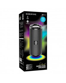 Миниспикер Borofone  BR 15  Bluetooth FM,MP3 USB,microSD,AUX Black         ..