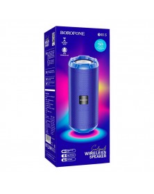 Миниспикер Borofone  BR 15  Bluetooth FM,MP3 USB,microSD,AUX Blue          ..